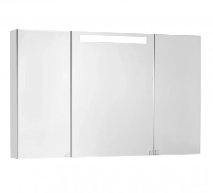 Зеркальный шкаф AQUATON Мадрид 120 со светильником белый 1A113402MA010 1A113402MA010