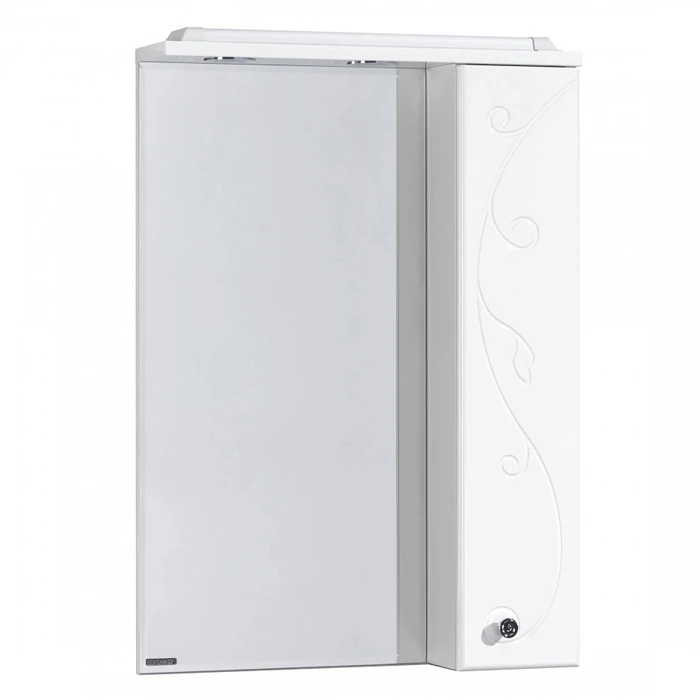 Зеркальный шкаф AQUATON Лиана 60 правый белый 1A162702LL01R 1A162702LL01R