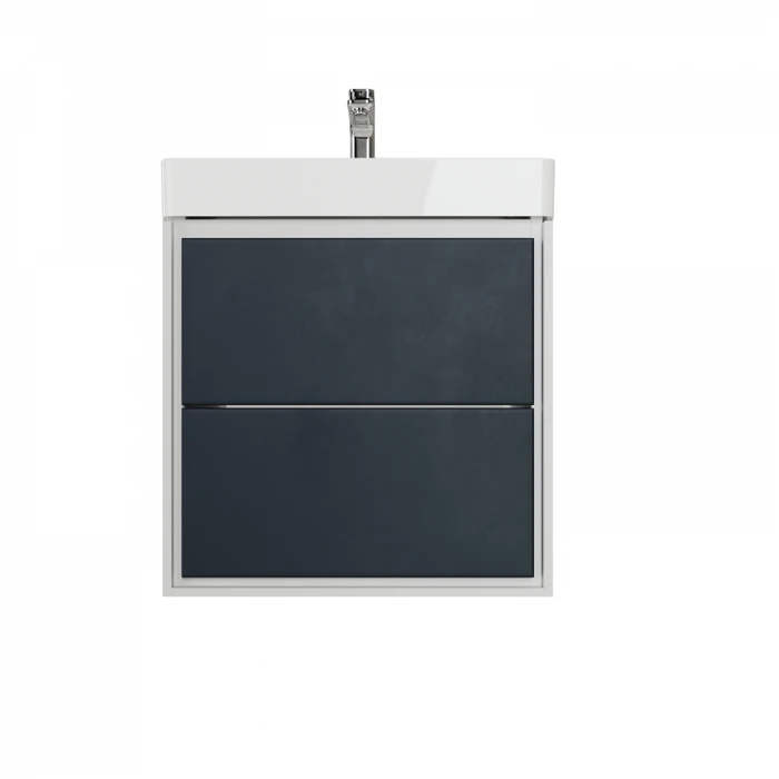 Фасад для тумбы в ванную 55см Watersense Carol цвет синий моренго W02058 W02058