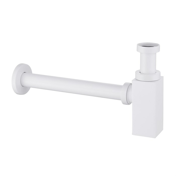 Сифон для раковины ABBER AF0031W белый матовый 7628 - фото 61244