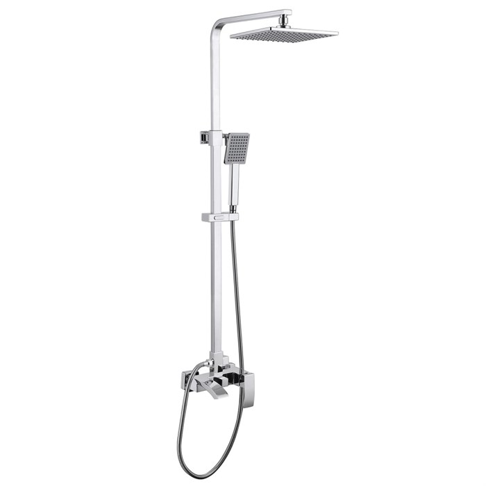 Душевая стойка ABBER Wasserfall AF8616L с изливом, хром 8045 - фото 62175
