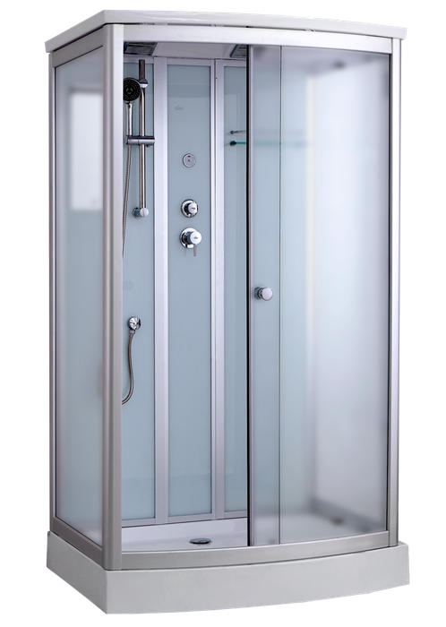 Timo Standart T-6615 Silver Fabric душевая кабина (120*90*220) T-6615SF - фото 63441