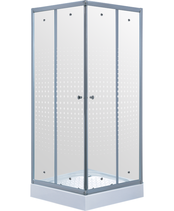 Timo душевой угол TL-1102 Romb Glass (100*100*200) TL-1102R - фото 64228