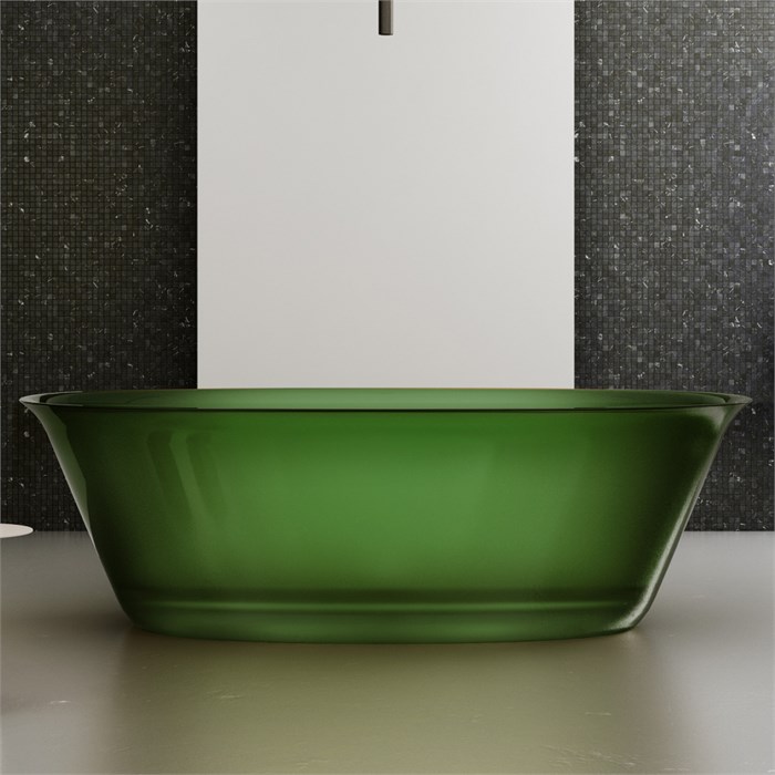 Прозрачная ванна ABBER Kristall AT9707Emerald зеленая AT9707Emerald - фото 72707