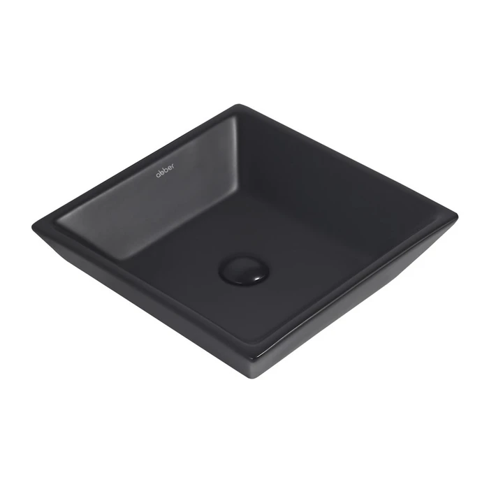 Раковина накладная ABBER Rechteck AC2214MB черная матовая AC2214MB