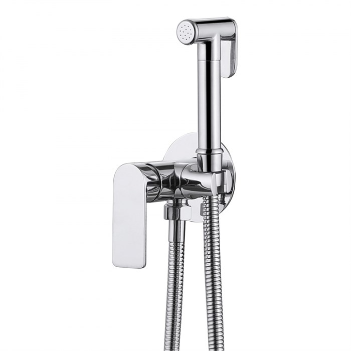 Смеситель ABBER Weiss Insel AF8025 с гигиеническим душем, хром AF8025 - фото 74580