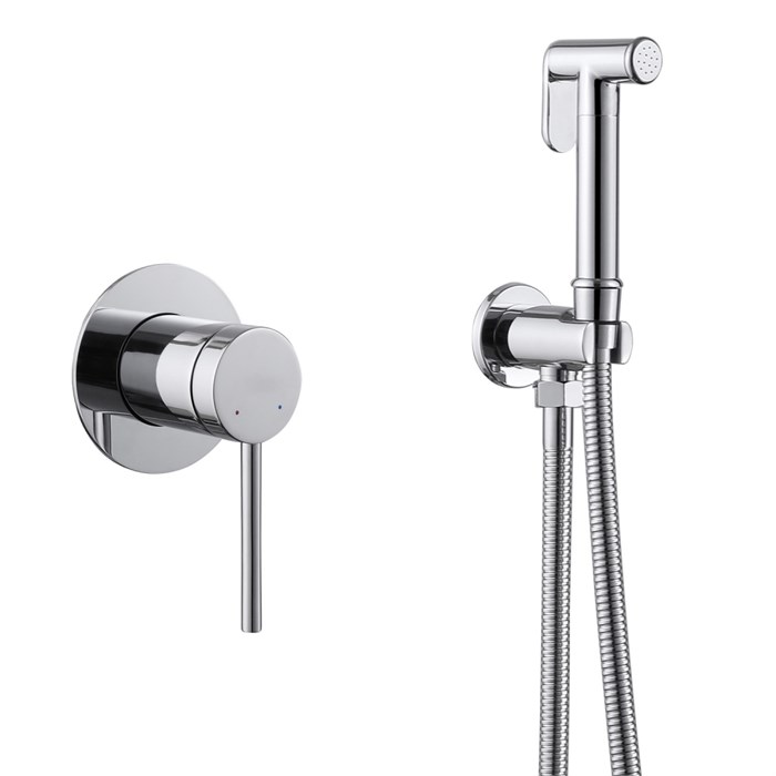 Смеситель ABBER Emotion AF8825 с гигиеническим душем, хром AF8825 - фото 74595