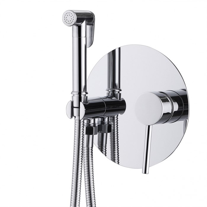 Смеситель ABBER Emotion AF8826 с гигиеническим душем, хром AF8826 - фото 74651