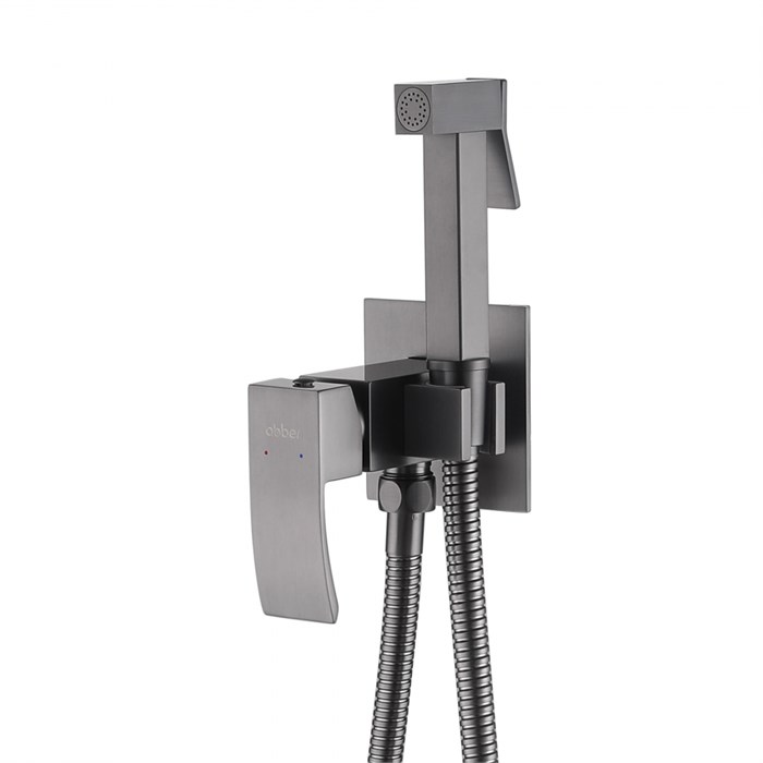 Смеситель ABBER Wasserfall AF8625NG с гигиеническим душем, никель AF8625NG - фото 74826