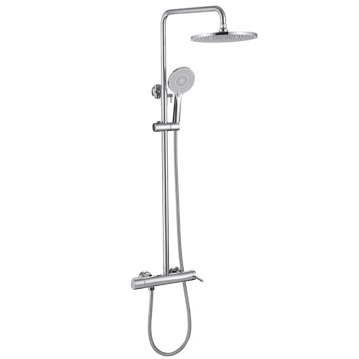 Душевая стойка ABBER Emotion AF8816L с изливом, хром AF8816L