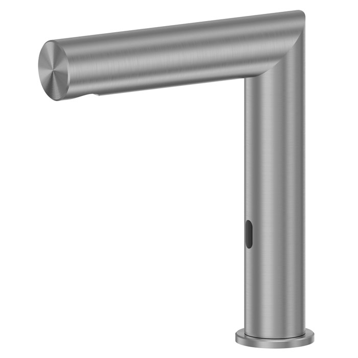 Смеситель ABBER Perfekte 316 AF8A101BGGS сенсорный для раковины, брашированная оружейная сталь AF8A101BGGS - фото 75201