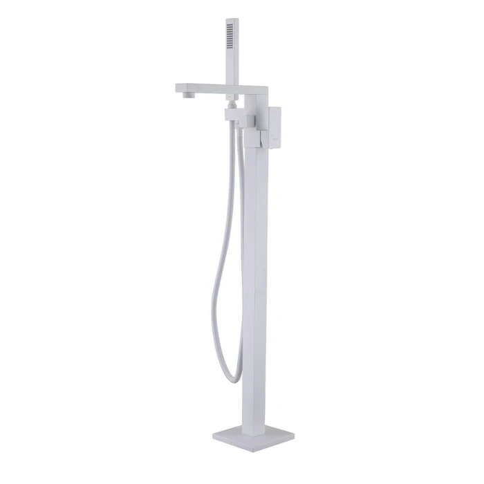 Смеситель ABBER Daheim AF8215W напольный, белый матовый AF8215W