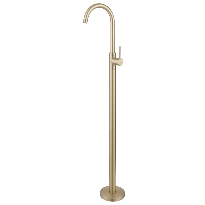 Смеситель ABBER Wasser Kreis AF8141G напольный для раковины, золото матовое AF8141G
