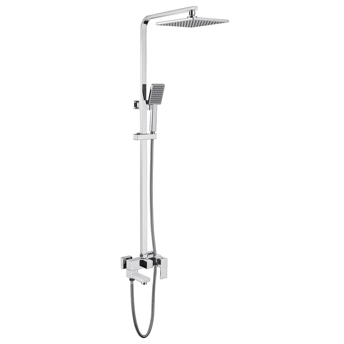 Душевая стойка ABBER Daheim AF8216 с изливом, хром AF8216