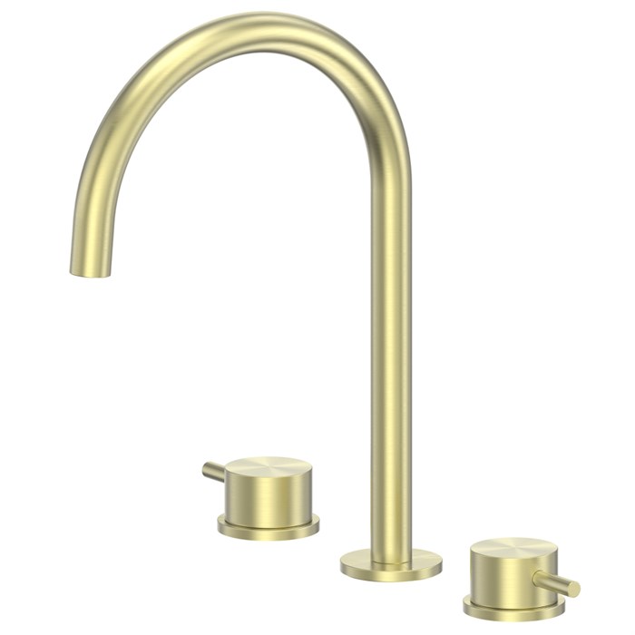 Смеситель ABBER Wasser Kreis 316 AF8108BG-M для раковины, брашированное светлое золото AF8108BG-M - фото 76083