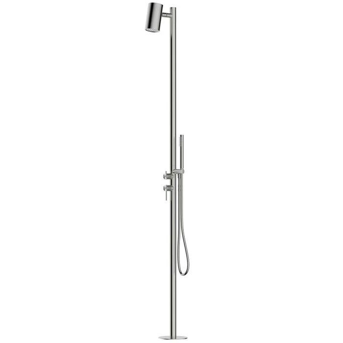 Душ ABBER Wasser Kreis 316 AF8180BST напольный, брашированная сталь AF8180BST