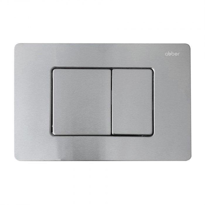Кнопка смыва ABBER AC0120MCH матовый хром AC0120MCH - фото 76259