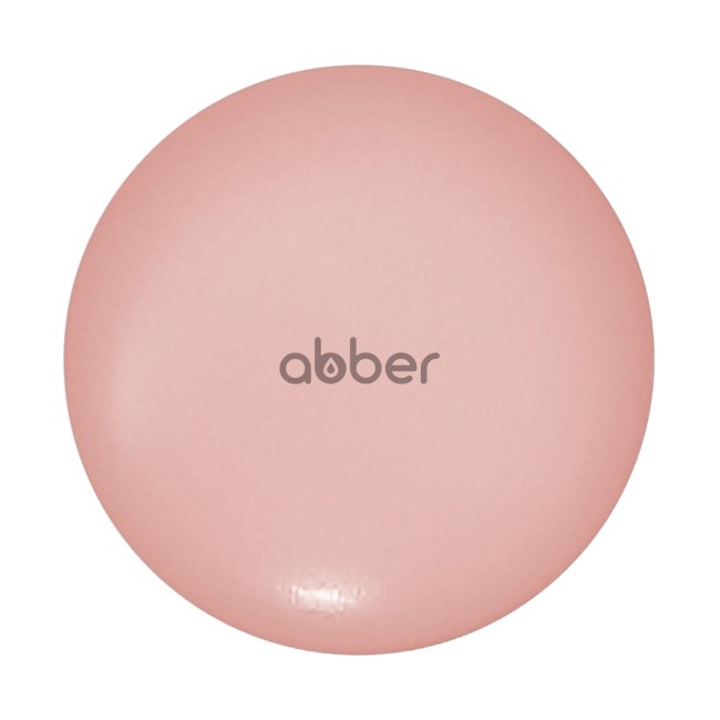 Накладка на слив для раковины ABBER AC0014MP розовая матовая, керамика AC0014MP - фото 77215