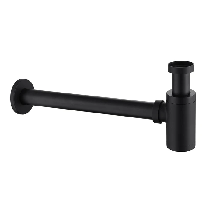 Сифон для раковины ABBER AF0030B черный матовый AF0030B