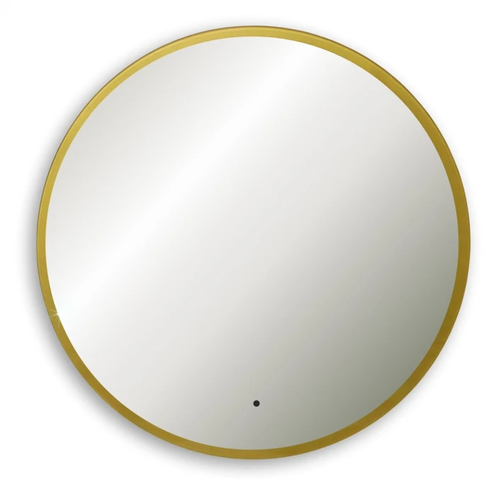 Зеркало ABBER Mond AG6204SCGL-1.0 с подсветкой, бесконтактный выключатель, диммер, золото AG6204SCGL-1.0