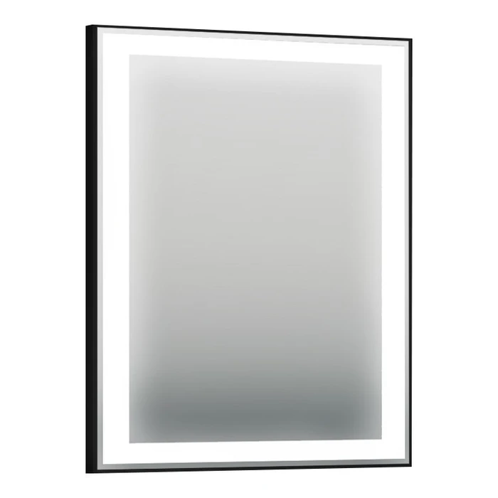 Зеркало ORKA Lisbon TR3001 65x75 c LED подсветкой, черный матовый 4000118