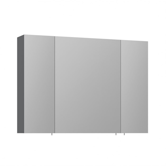 Зеркальный шкаф ORKA Likya 100 антрацит матовый 3001090 - фото 78594