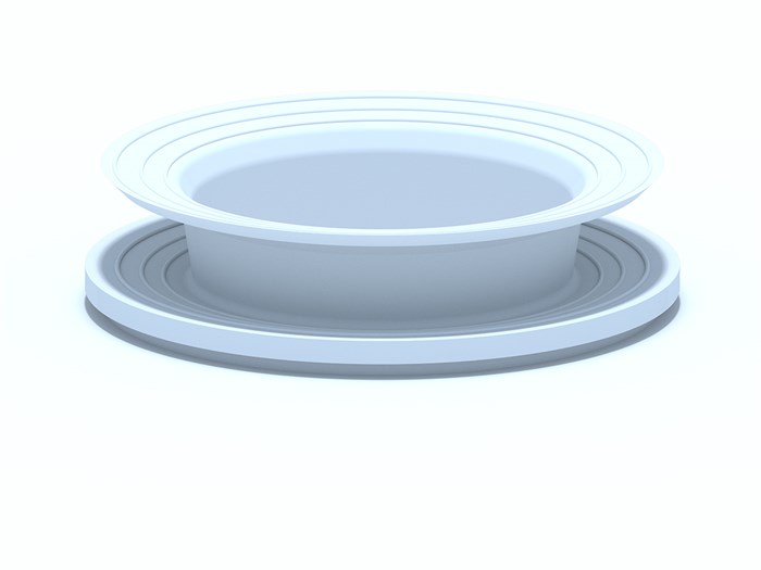Прокладка 2-х стороняя бабочка ANI PLAST M080 - фото 79080