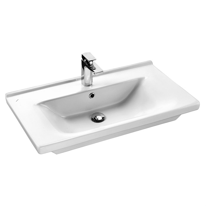 Раковина SANTEK Миранда 80 мебельная белый (WH302251) WH302251 - фото 79463