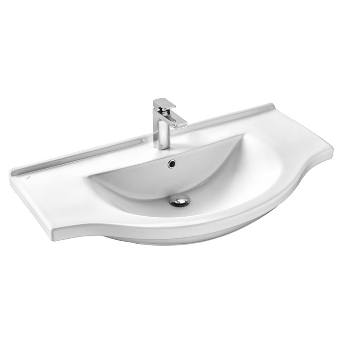 Раковина SANTEK Эльбрус 100 мебельная белый (WH110255) WH110255 - фото 79488