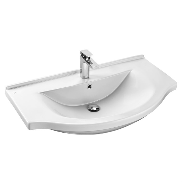 Раковина SANTEK Эльбрус 90 мебельная белый (WH110790) WH110790 - фото 79500