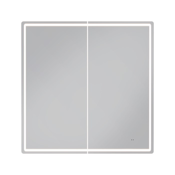 Зеркальный шкаф Geometry Classic 80, LED-подстветка, безконтактное включение "на взмах" VIGO 118 - фото 79944