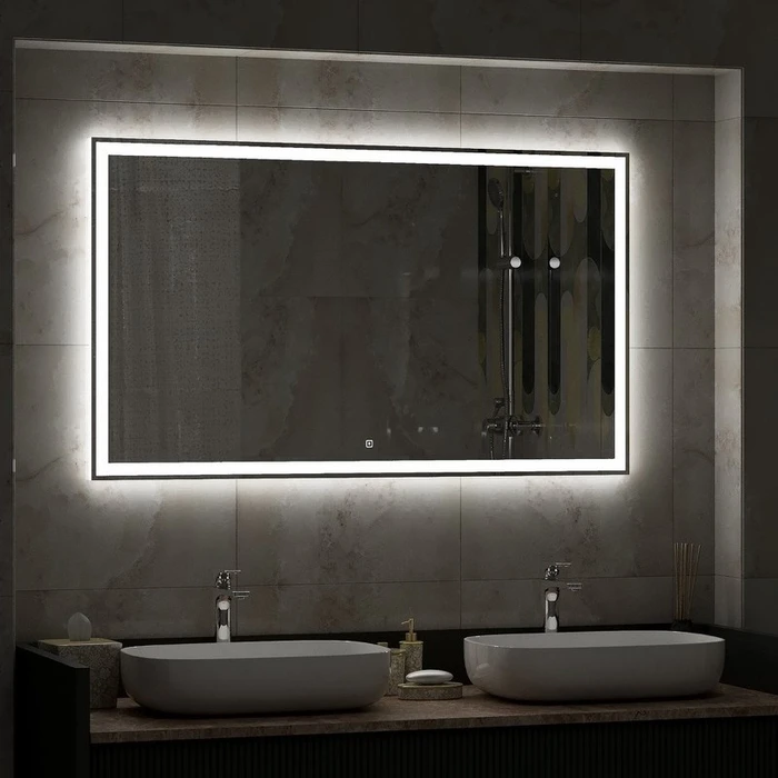 Зеркало Mercury LED 1200x700 ЗЛП464