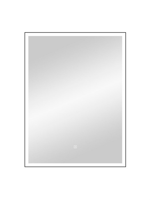 Зеркало Frame Black LED 600х800 ЗЛП948 - фото 80980