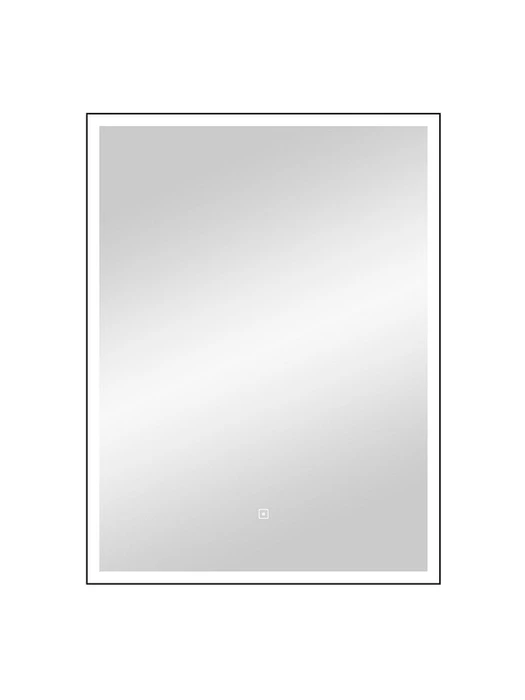 Зеркало Frame Black LED 600х800 ЗЛП948