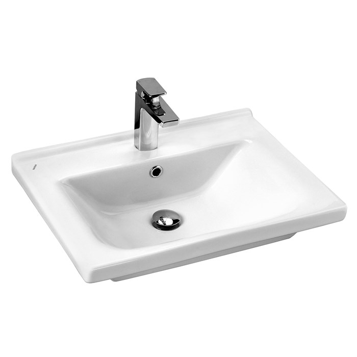 Раковина SANTEK Миранда 60 мебельная белый (WH302421) WH302421 - фото 81163