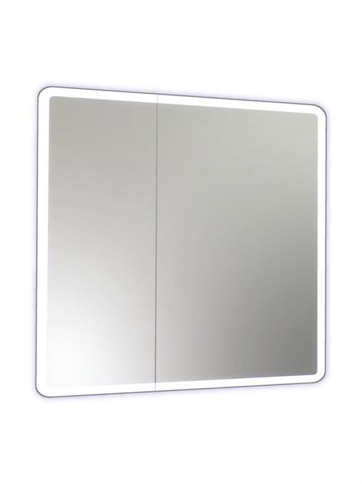 Зеркало-шкаф Emotion LED 800х800 с датчиком движения МВК030 - фото 81551