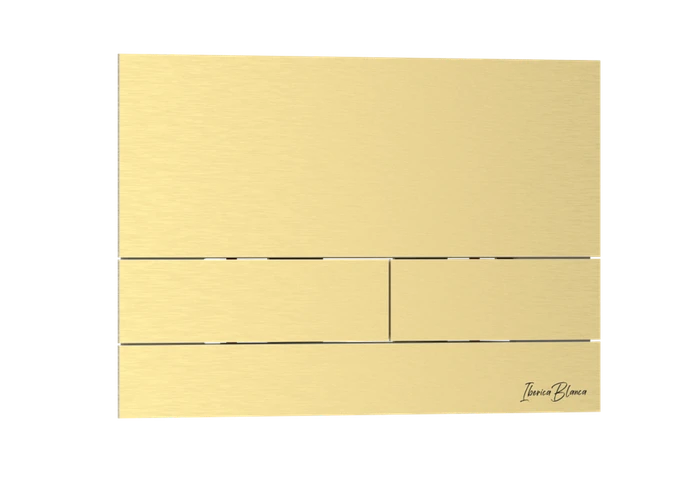 Кнопка смыва IBERICA BLANCA INOX-S нержавеющая сталь, золото матовое (IB.B016.03) IB.B016.03