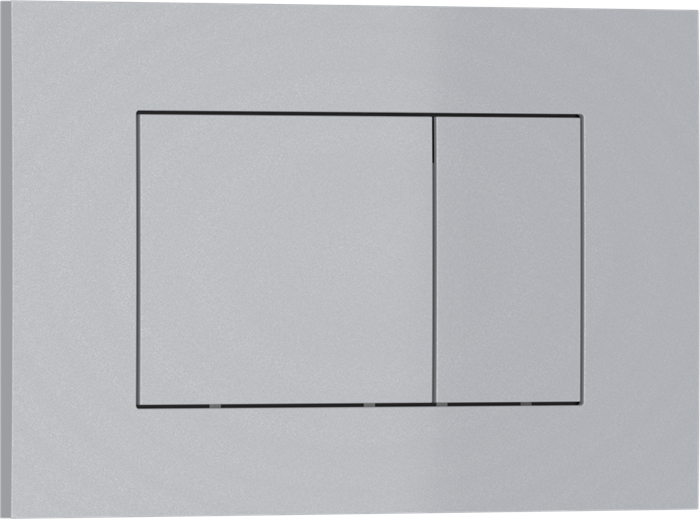 Кнопка смыва IBERICA BLANCA ESTI-S ABS-пластик, хром матовый (IB.B085.004.000) IB.B085.004.000 - фото 82173
