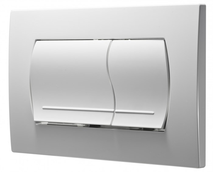 In-Wall Клавиша для инсталляции, двойная 52B, белая. ROCA 78901150B0 - фото 82316