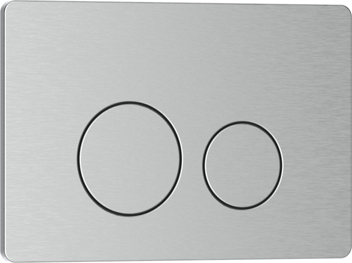 Кнопка смыва IBERICA BLANCA INOX-O нержавеющая сталь, хром матовый (IB.B081.003.002) IB.B081.003.002 - фото 82520