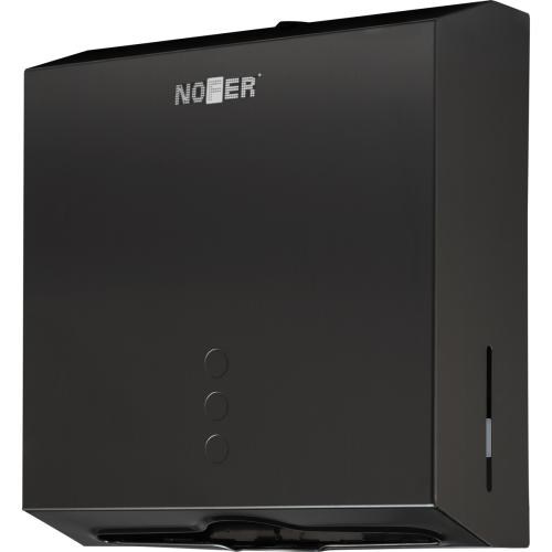 Диспенсер для бумажных полотенец Nofer из  стали черный 04006.N - фото 94405