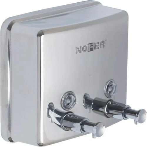 дозатор для мыла с двумя кранами inoxNofer 03005.B 03005.B