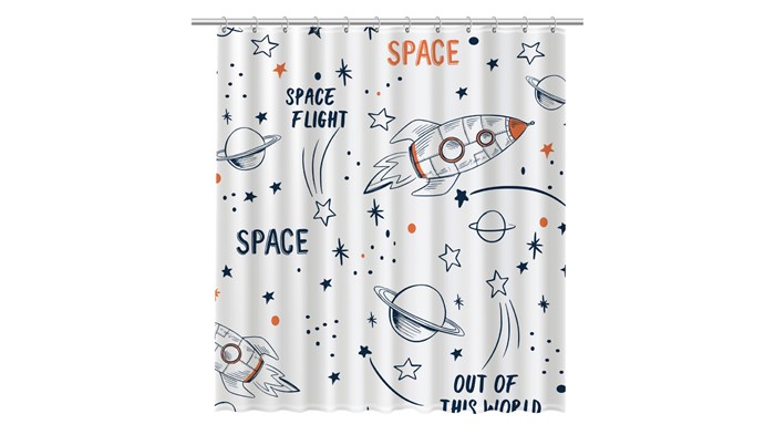 Штора для ванной Fixsen Space FX-2508 FX-2508 - фото 95243