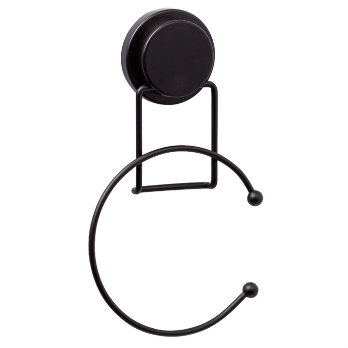 Полотенцедержатель кольцо FIXSEN Magic Black (FX-45011) FX-45011 - фото 95490