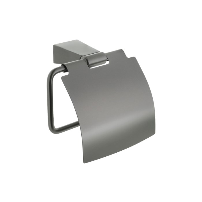 Бумагодержатель с крышкой  FIXSEN Trend Graphite (FX-98010) FX-98010 - фото 95659