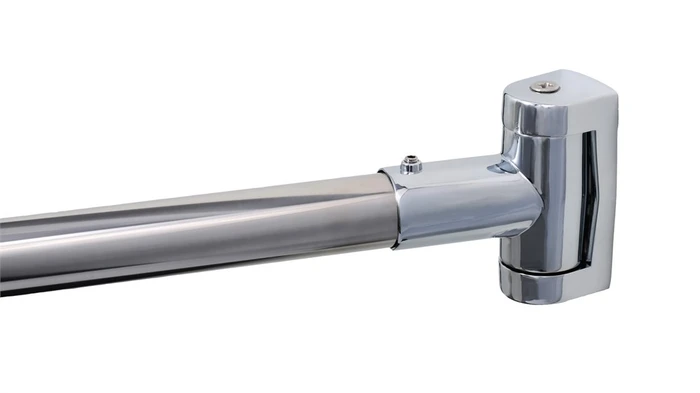 FX-25144 Карниз для ванны дуговой 180 см нерж.сталь.хром FX-25144