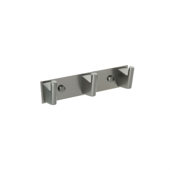 Планка 3 крючка  FIXSEN Trend Graphite (FX-98005-3) FX-98005-3 - фото 96009