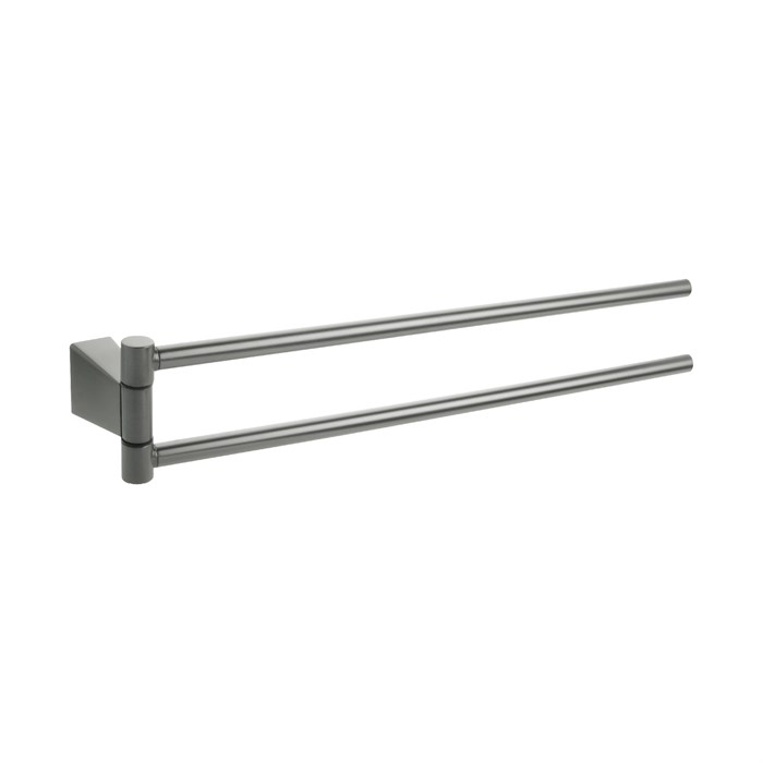 Полотенцедержатель рога двойной FIXSEN Trend Graphite (FX-98002А) FX-98002A - фото 96161