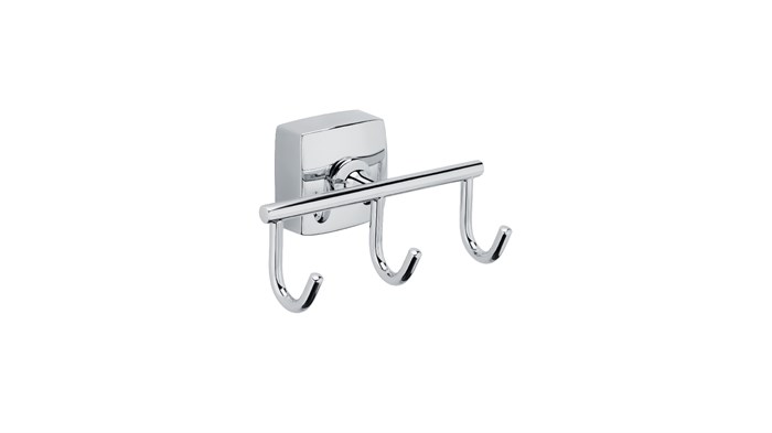 Крючок тройной FIXSEN Kvadro (FX-61305C) FX-61305C - фото 96287