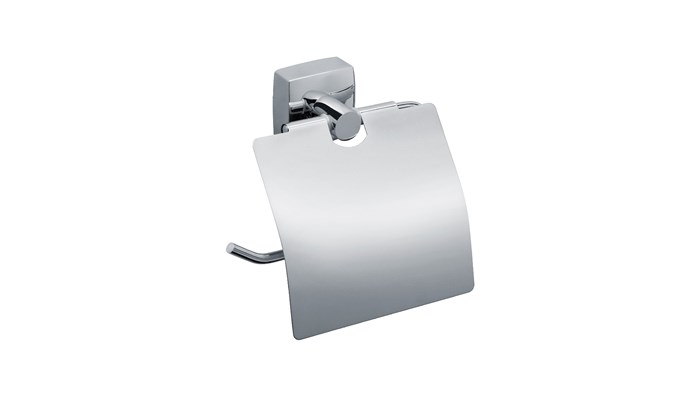 Бумагодержатель с крышкой FIXSEN Kvadro (FX-61310) FX-61310 - фото 96480